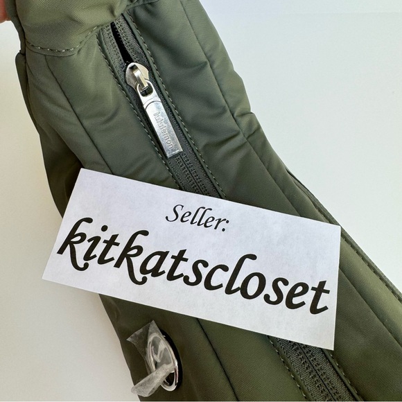 ONLY 1 AVAILABLE!! 🆕 4L GREY SAGE - NWT lululemon mini shoulder bag - Picture 10 of 14